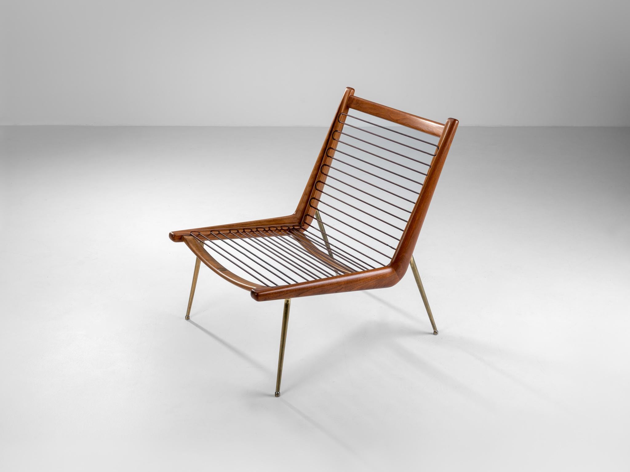 Peter Hvidt & Orla Molgaard-Nielsen Boomerang Chair, Denmark, C1960 1