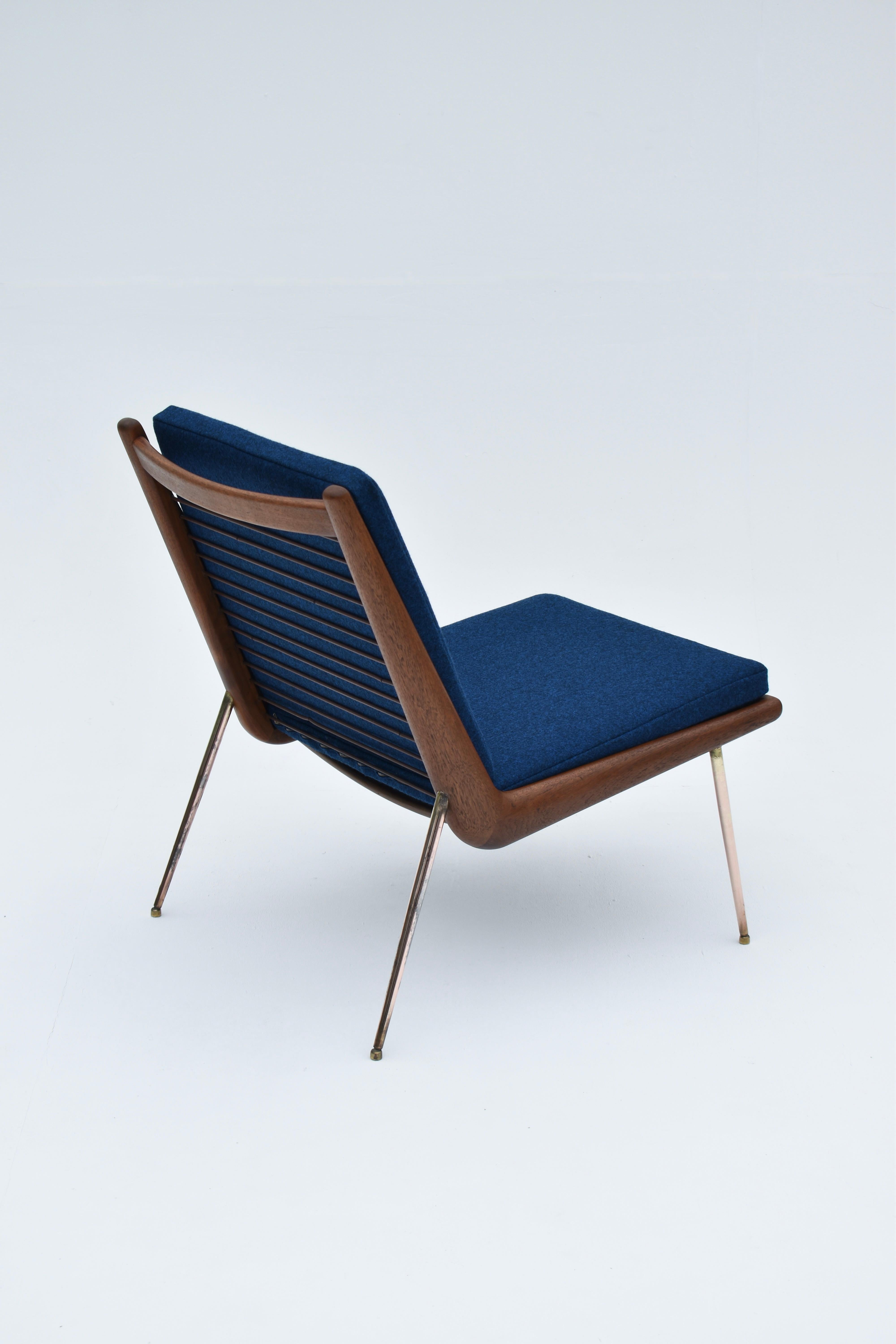 Peter Hvidt & Orla Molgaard Nielsen Boomerang Chair For France & Daverkosen For Sale 4