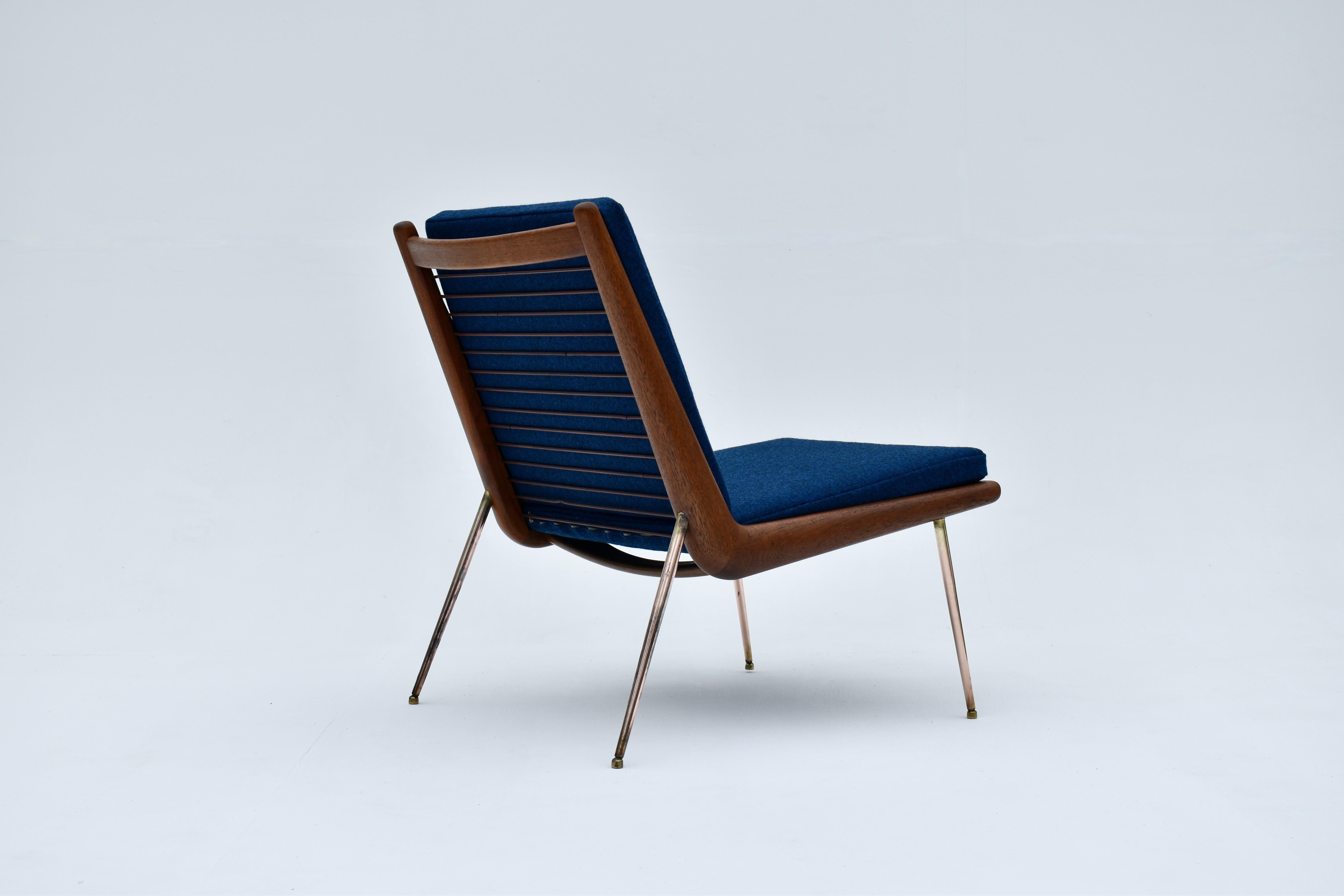 Peter Hvidt & Orla Molgaard Nielsen Boomerang Chair For France & Daverkosen For Sale 6