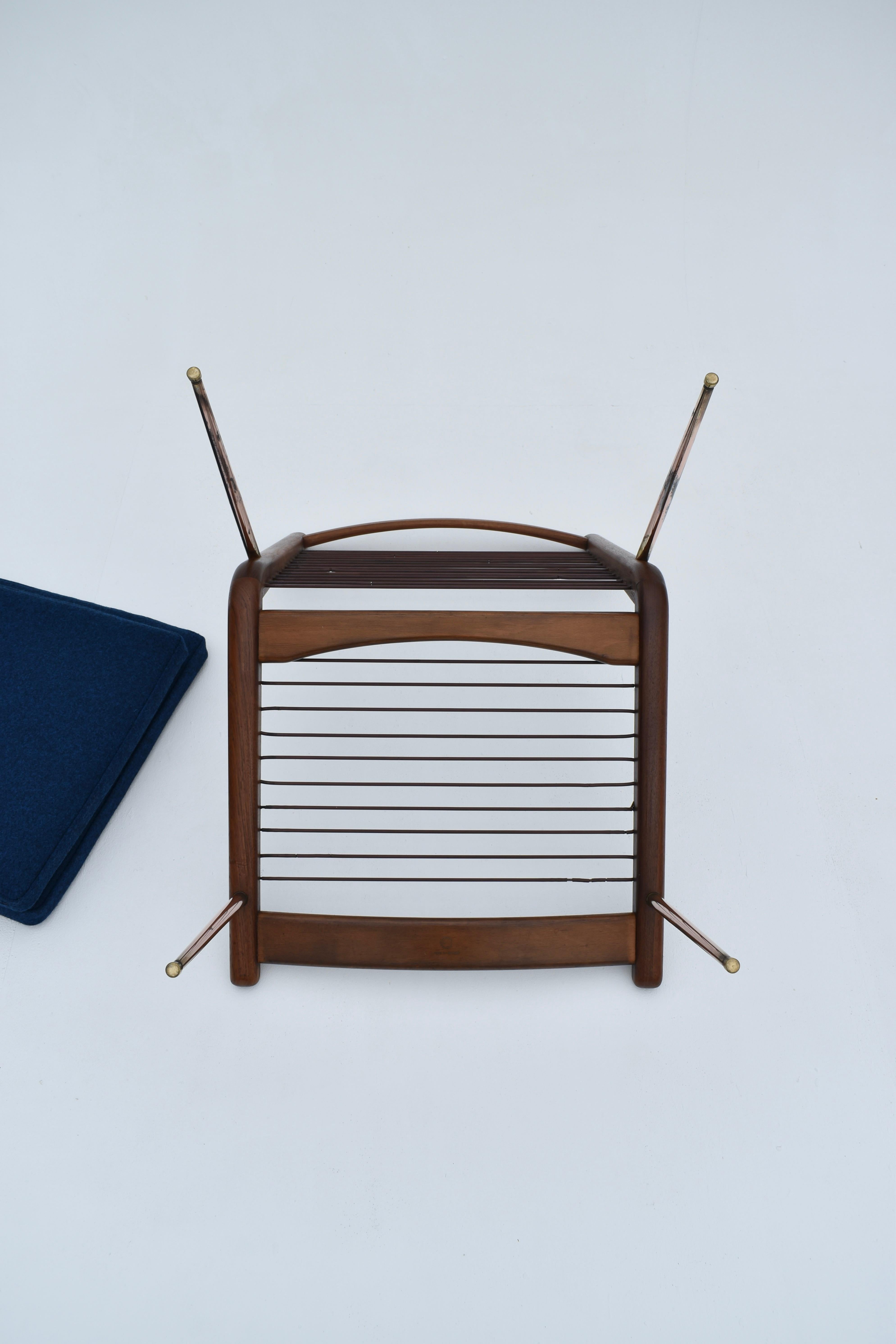 Peter Hvidt & Orla Molgaard Nielsen Boomerang Chair For France & Daverkosen For Sale 11