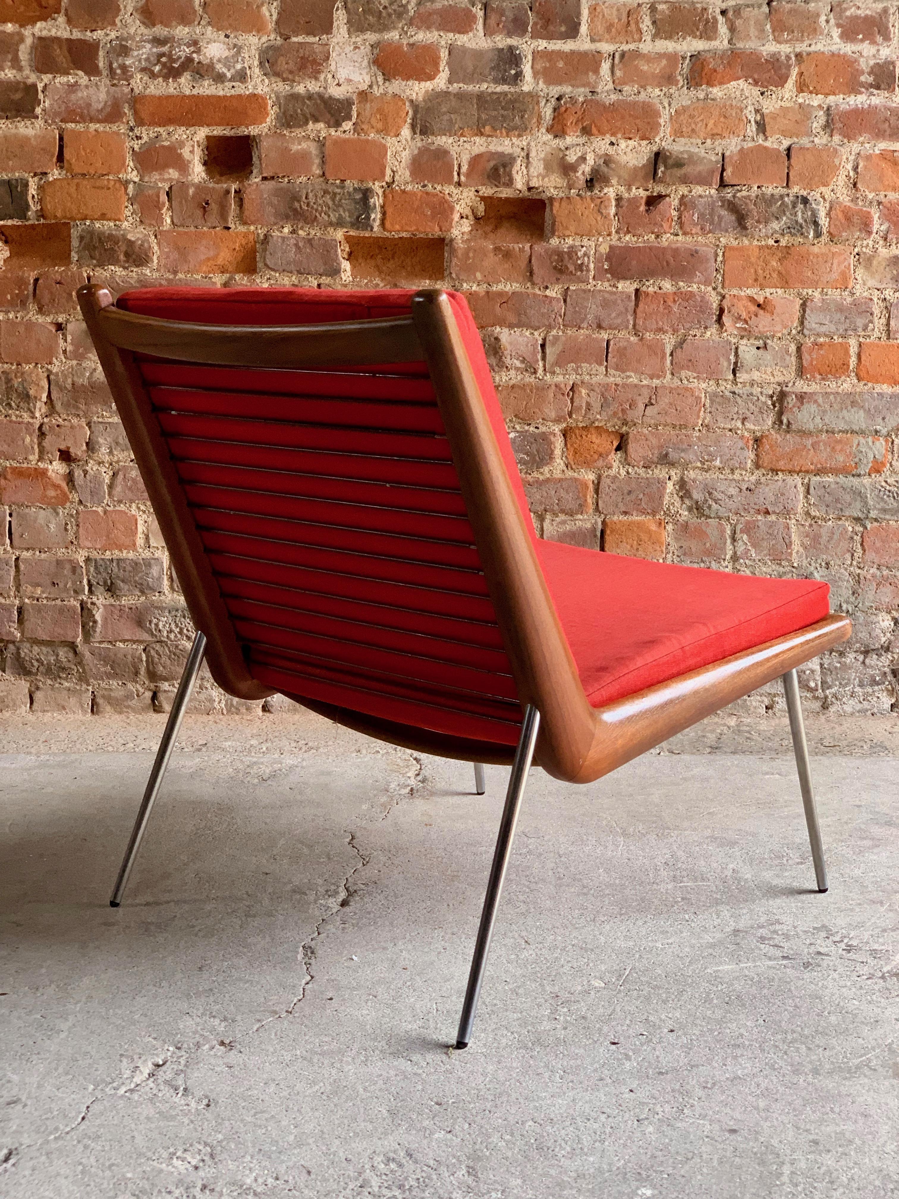 Peter Hvidt & Orla Molgaard Nielsen Boomerang Chair Manufactured by France & Son 1