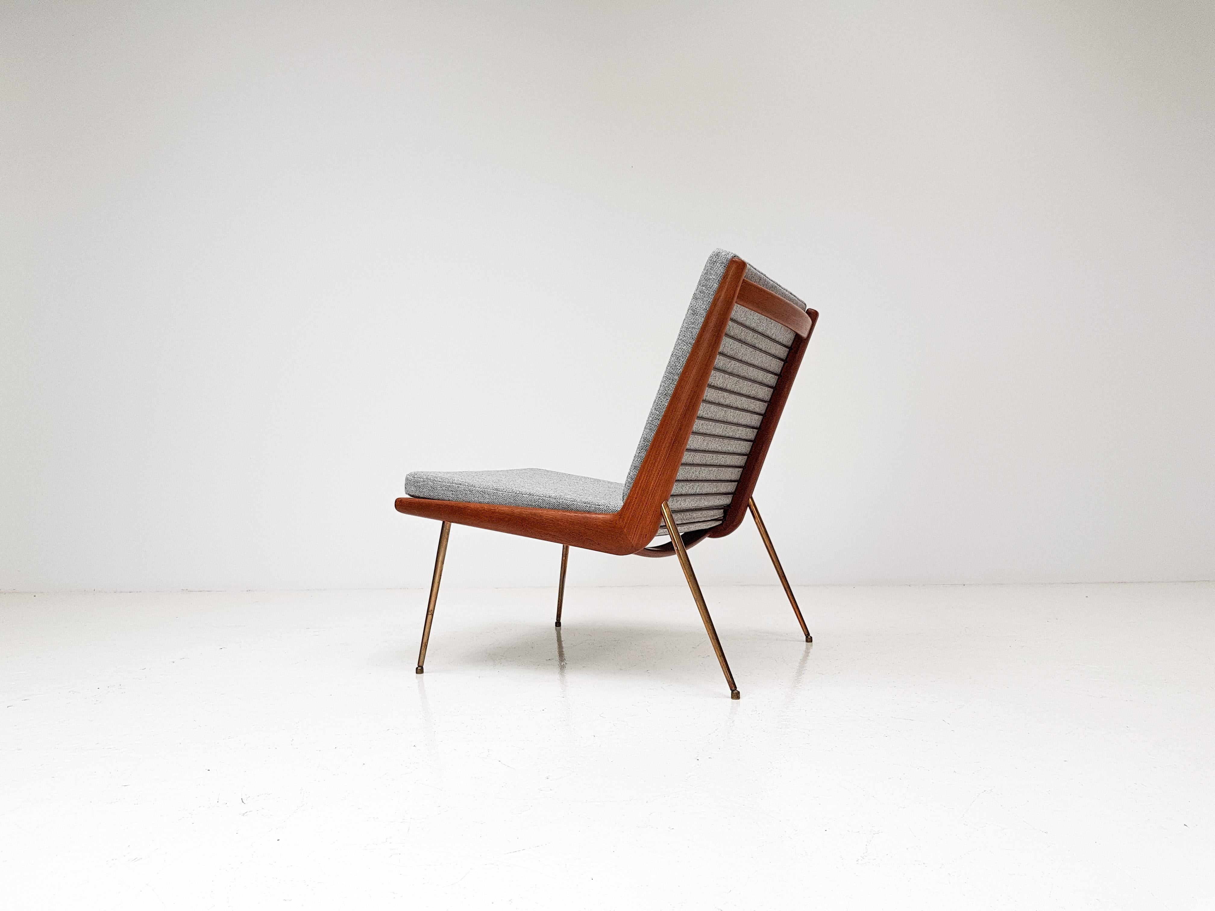Peter Hvidt & Orla Molgaard-Nielsen Boomerang FD-134 Lounge Chair, Denmark 2