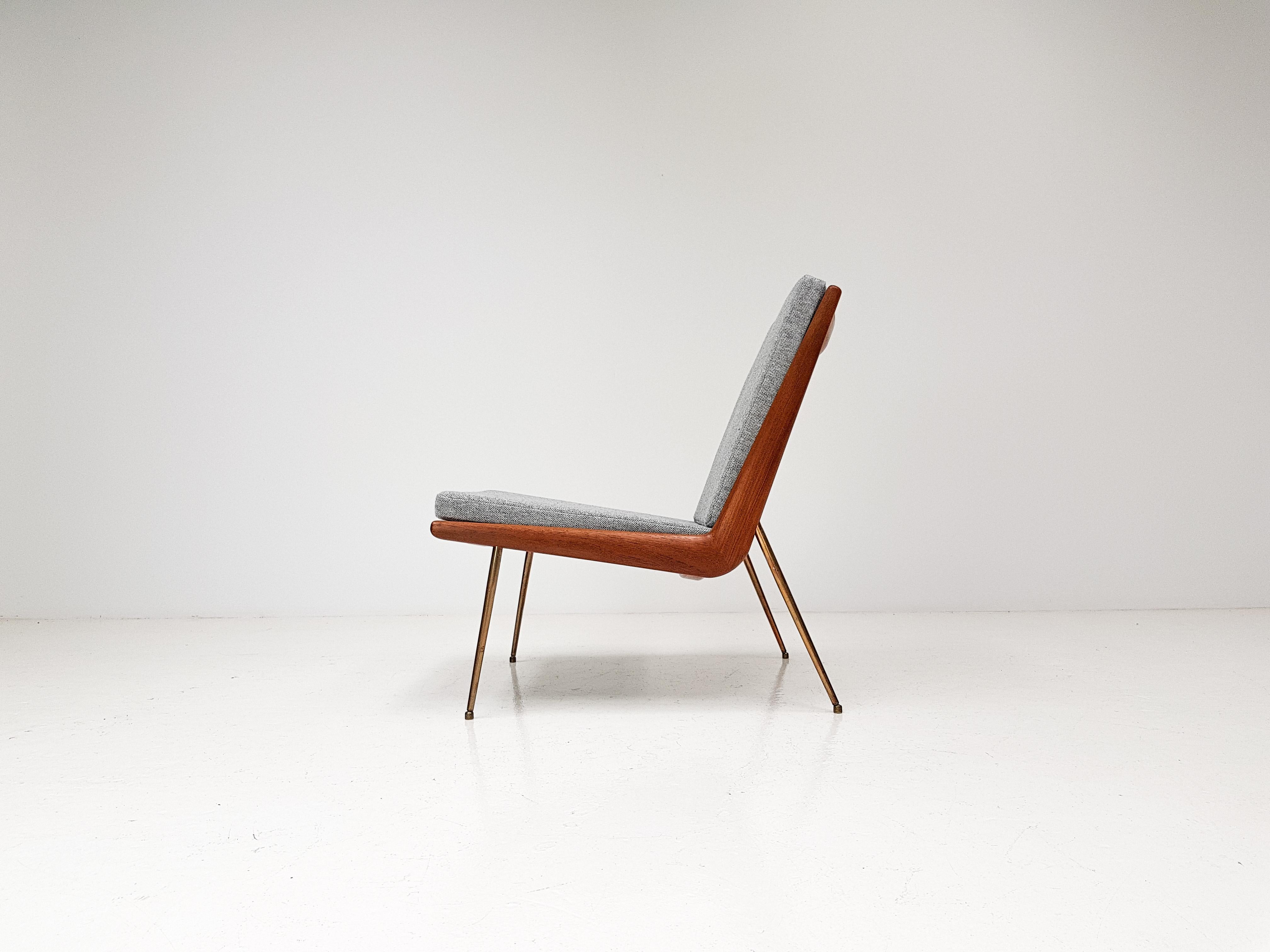 Peter Hvidt & Orla Molgaard-Nielsen Boomerang FD-134 Lounge Chair, Denmark 3