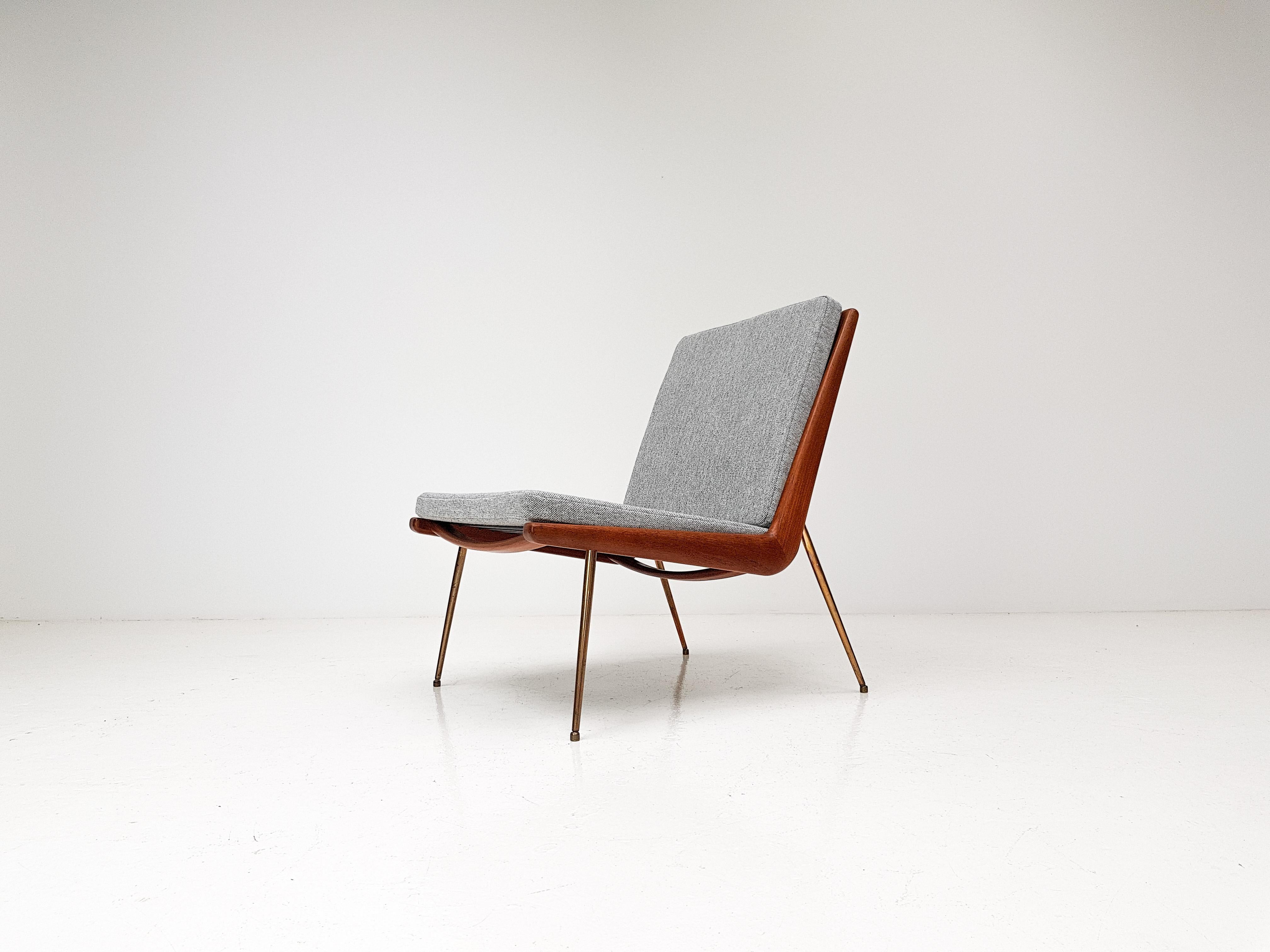 Peter Hvidt & Orla Molgaard-Nielsen Boomerang FD-134 Lounge Chair, Denmark 4