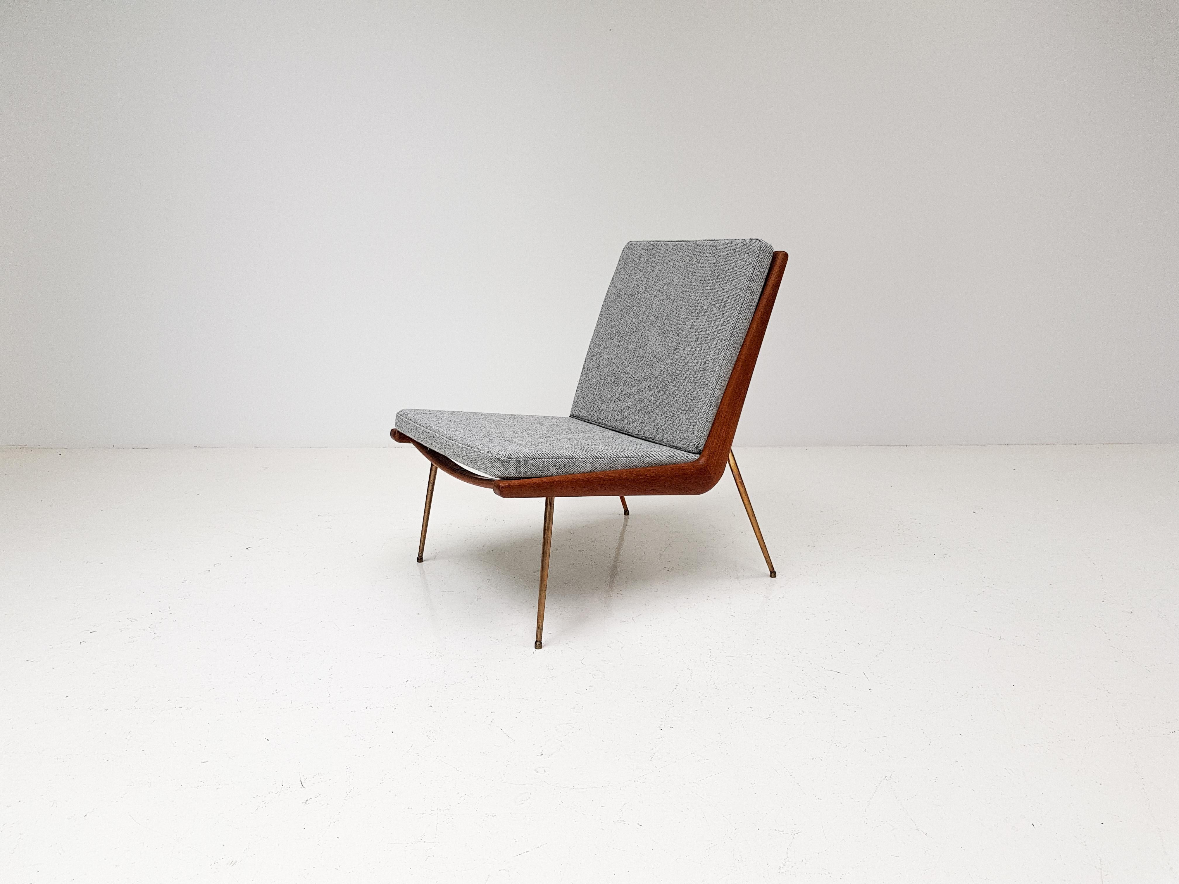 Peter Hvidt & Orla Molgaard-Nielsen Boomerang FD-134 Lounge Chair, Denmark 5