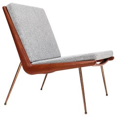 Peter Hvidt & Orla Molgaard-Nielsen Boomerang FD-134 Lounge Chair, Denmark