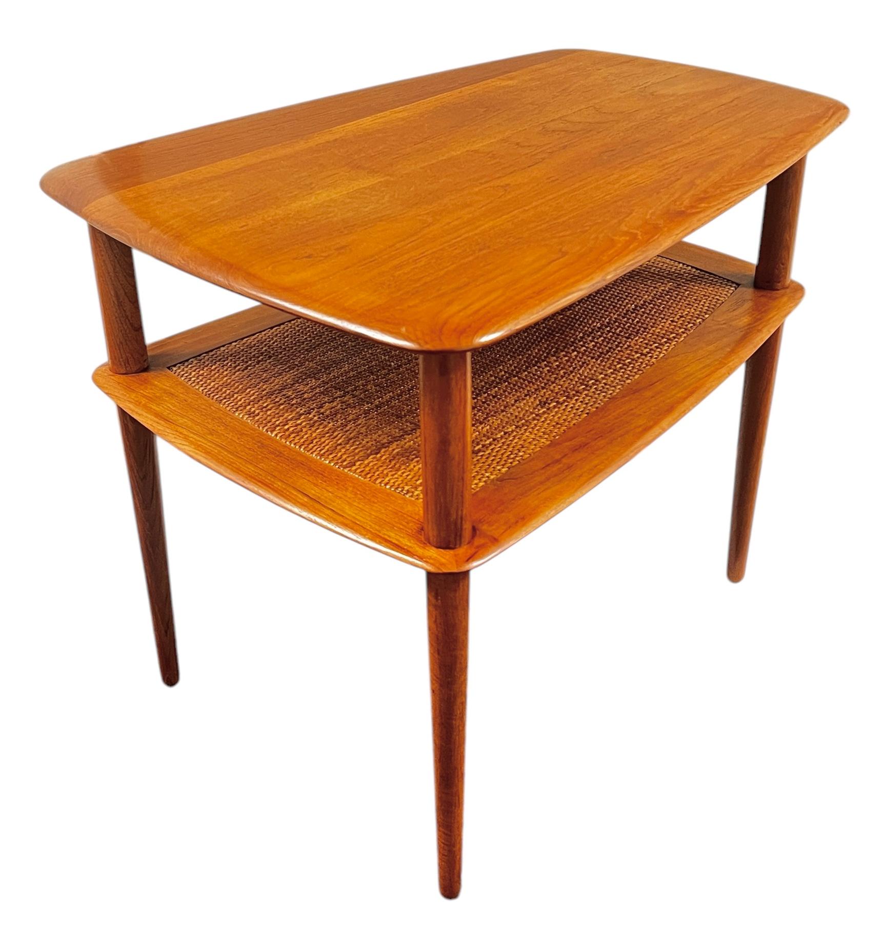 Peter Hvidt & Orla Molgaard-Nielsen Danish Mid-Century End Table, France & Son For Sale 1