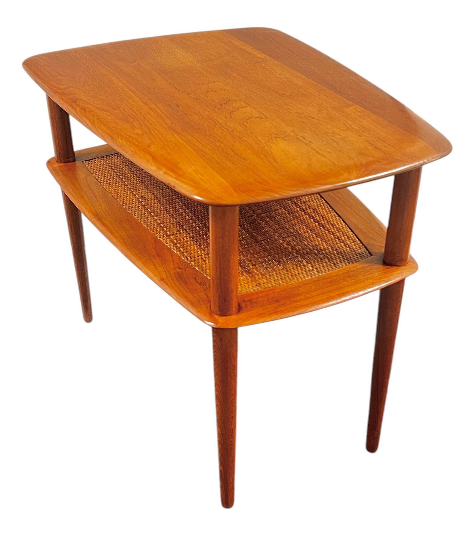 Peter Hvidt & Orla Molgaard-Nielsen Danish Mid-Century End Table, France & Son For Sale 3