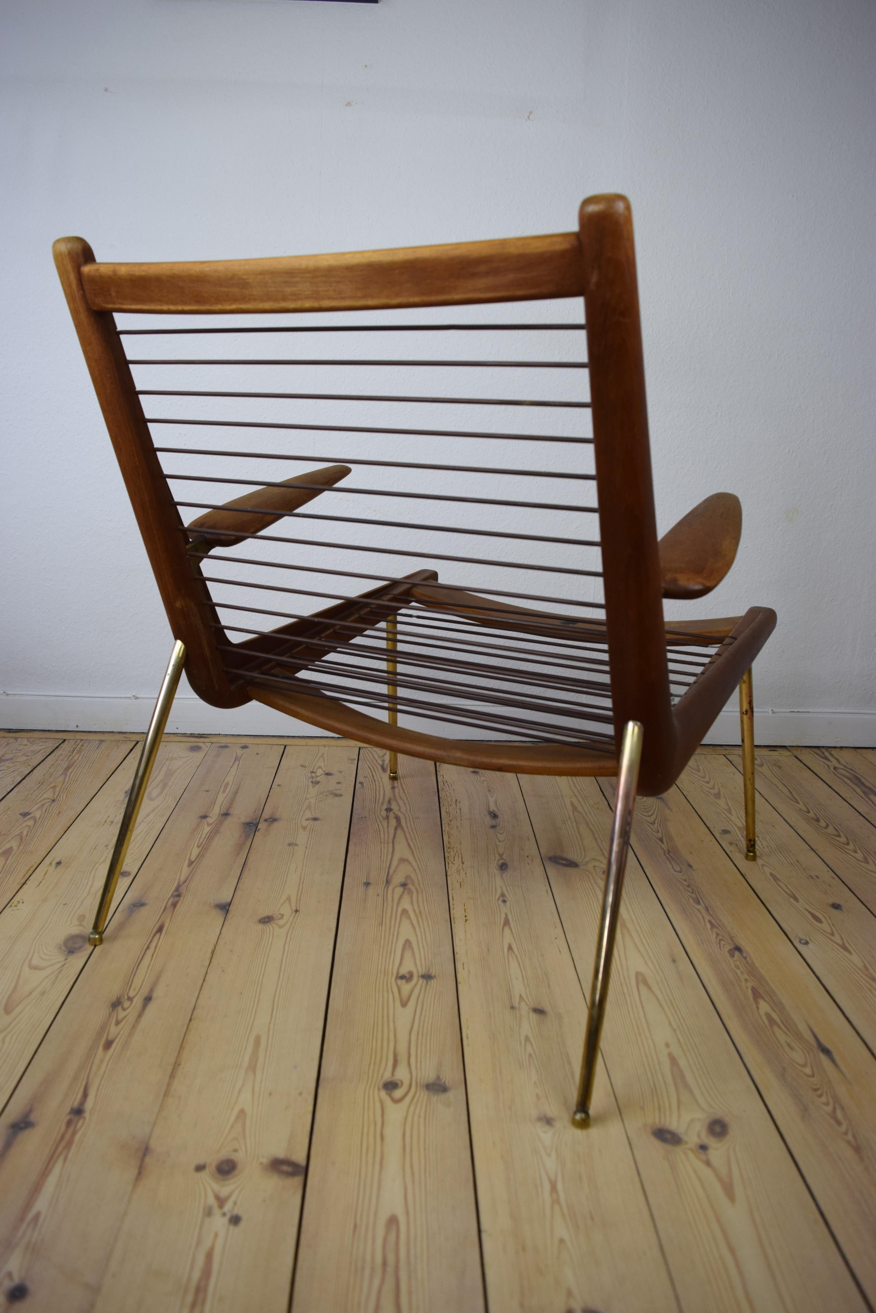 Peter Hvidt & Orla Molgaard-Nielsen FD-135 Boomerang Chair, circa 1959 1