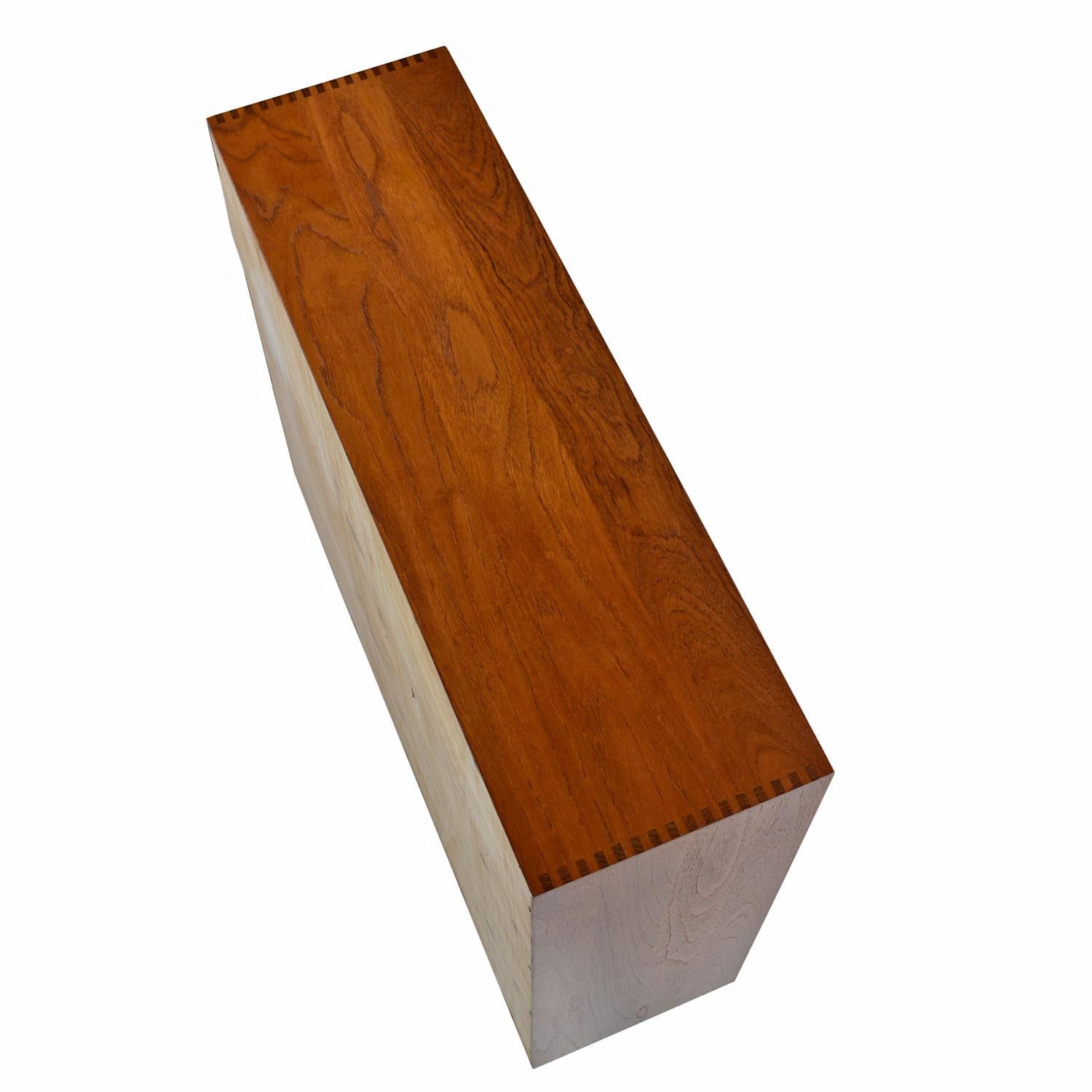 Mid-20th Century Peter Hvidt & Orla Molgaard-Nielsen for John Stuart Solid Teak Bookcase Cabinet