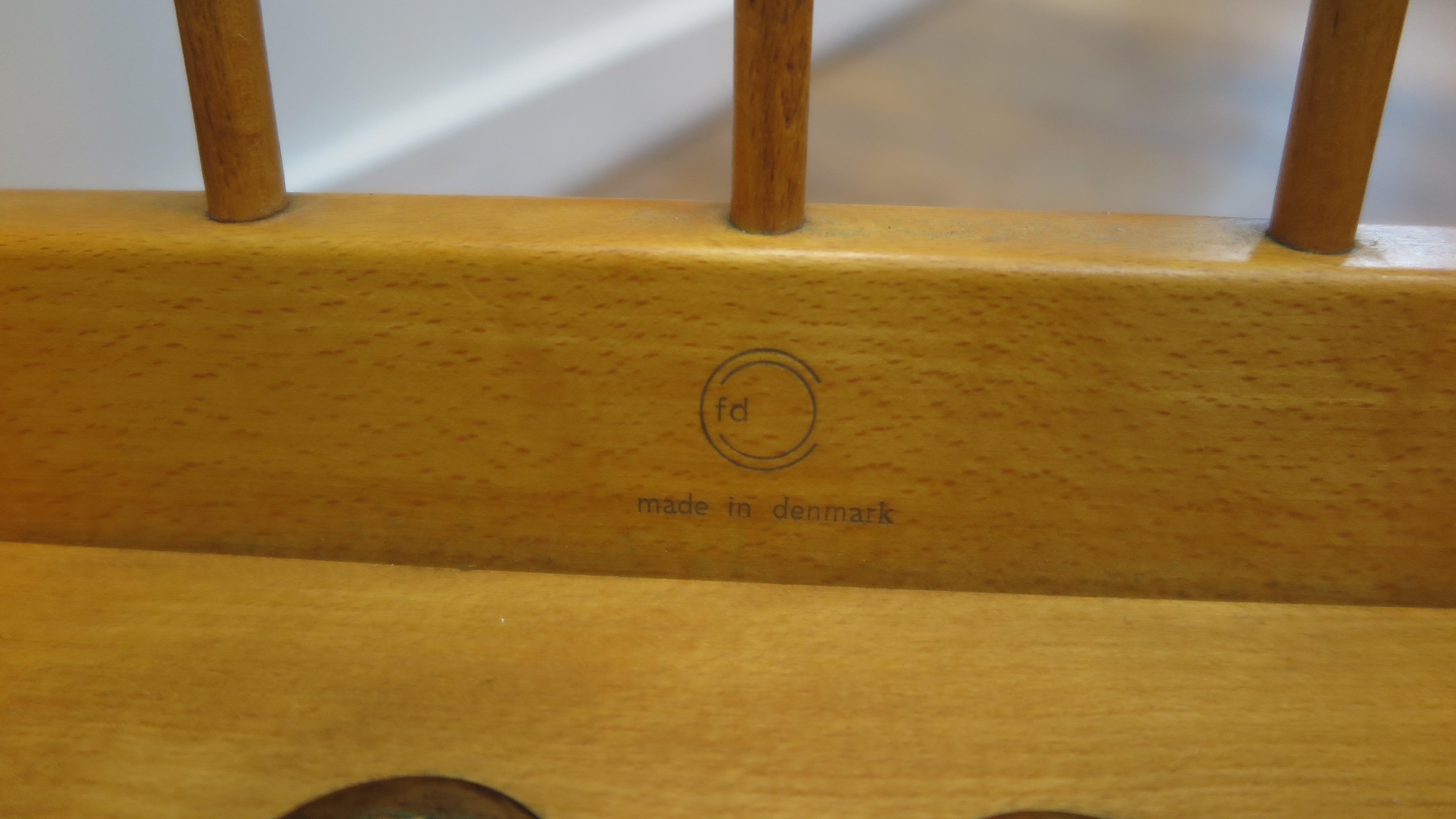 Peter Hvidt & Orla Molgaard Nielsen Lounge Chair FD-145 For Sale 10