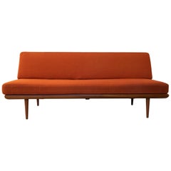 Peter Hvidt & Orla Molgaard-Nielsen Sofa, Daybed, Denmark, 1950s, Model Minerva