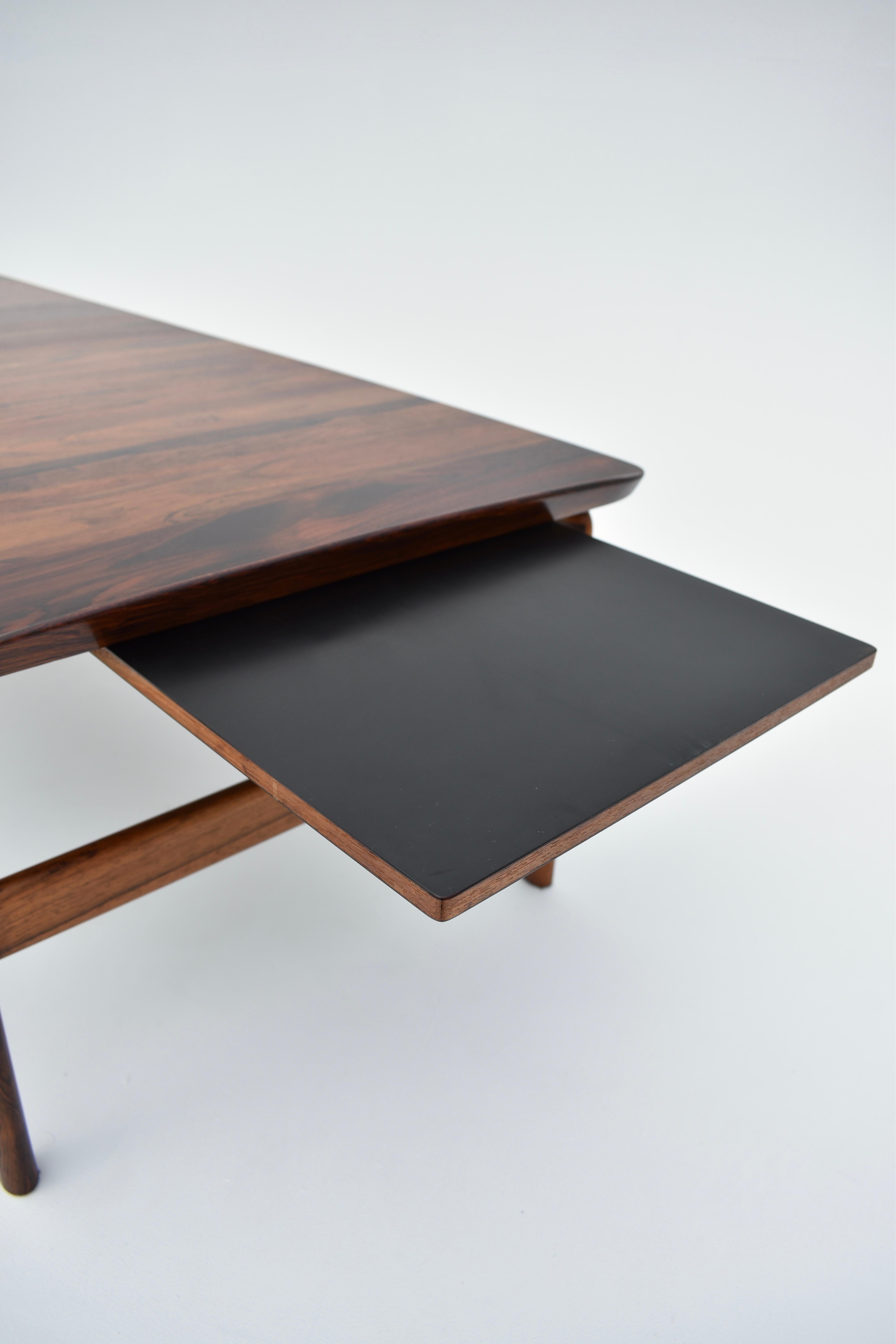 Peter Hvidt & Orla Molgaard Nielsen Solid Rosewood Coffee Table For France & Son 10