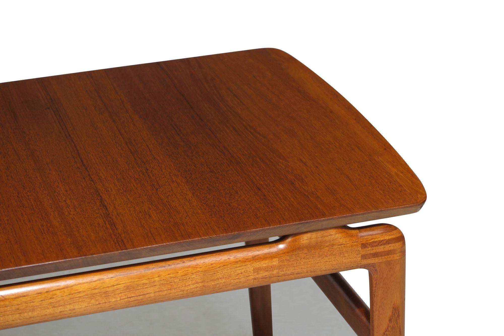 Huilé Table basse danoise Peter Hvidt & Orla Molgaard Nielsen en vente