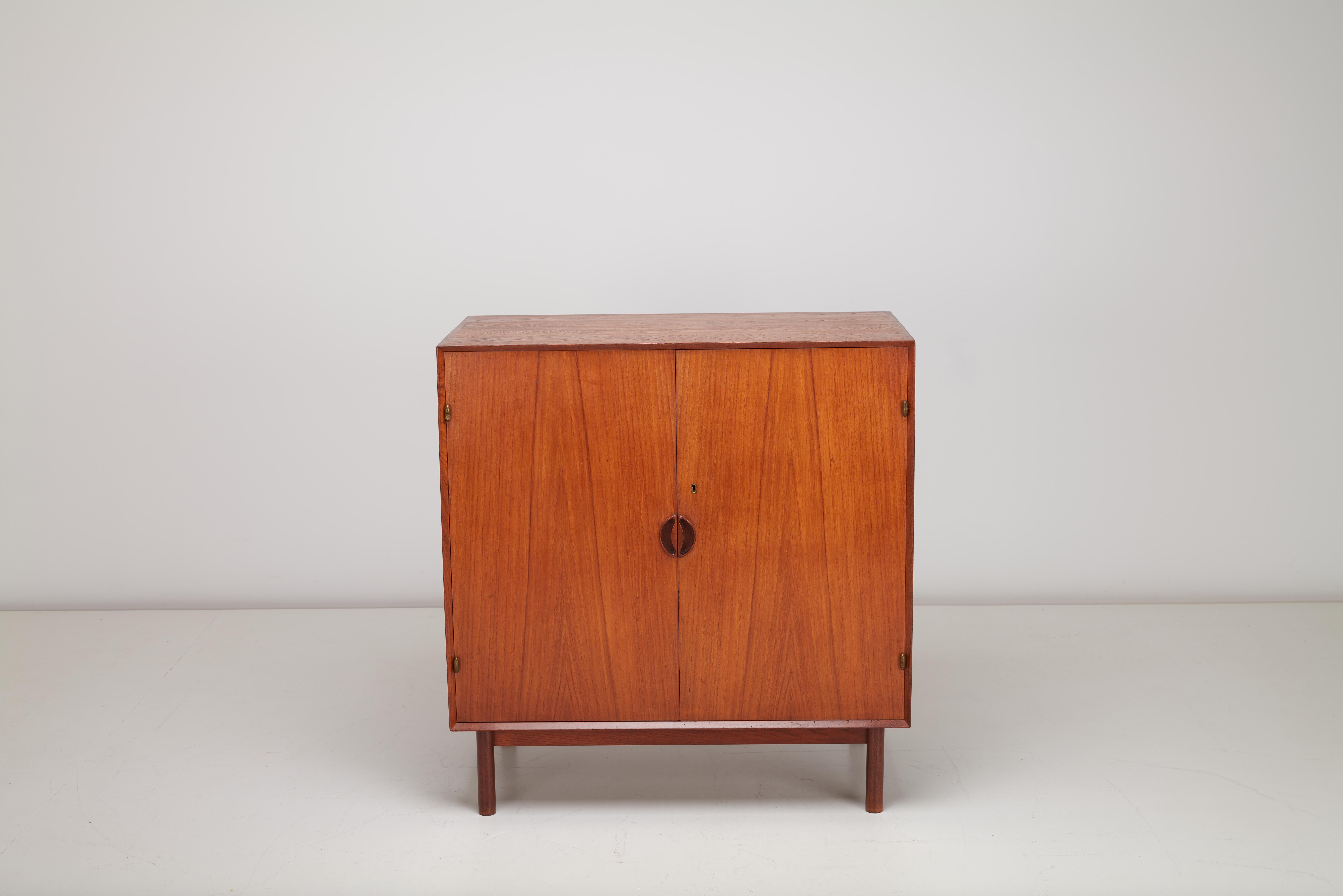 Danish Peter Hvidt & Orla Molgaard-Nielsen Teak Cabinet for Soborg Denmark 1956 For Sale