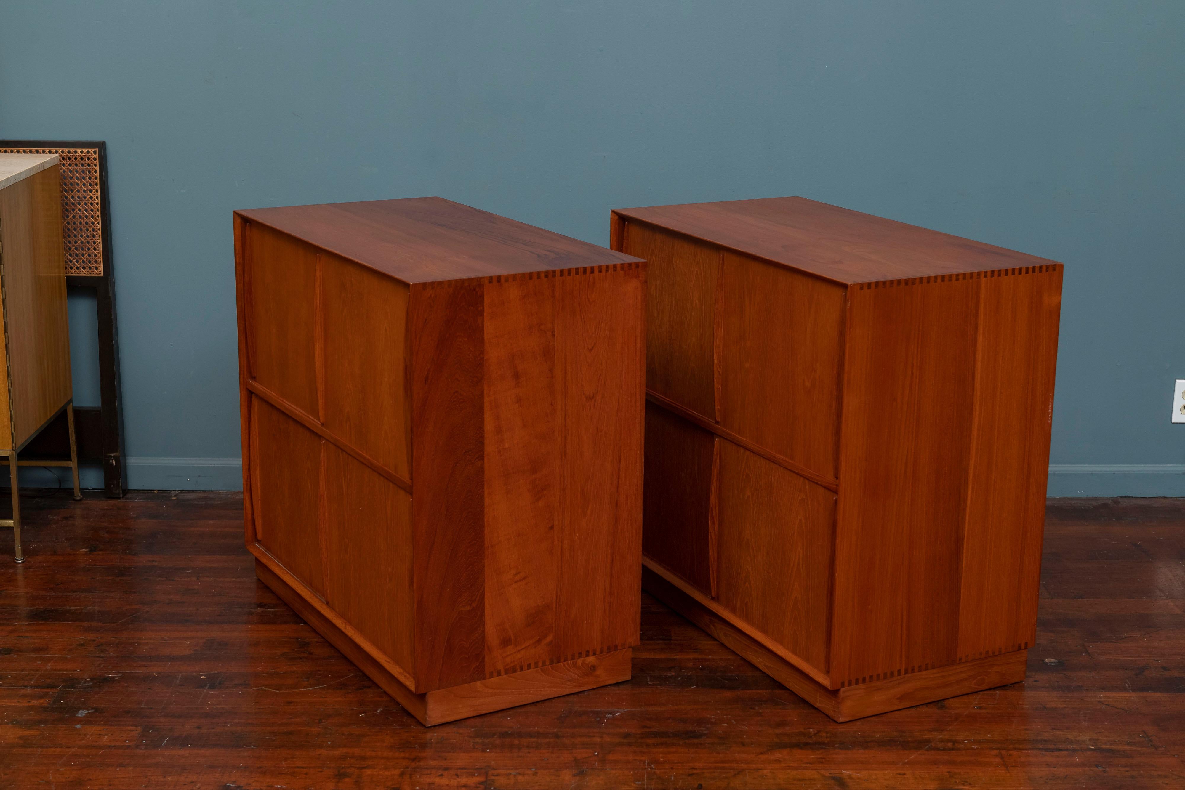 Peter Hvidt & Orla Molgaard-Nielsen Teak Cabinets For Sale 3