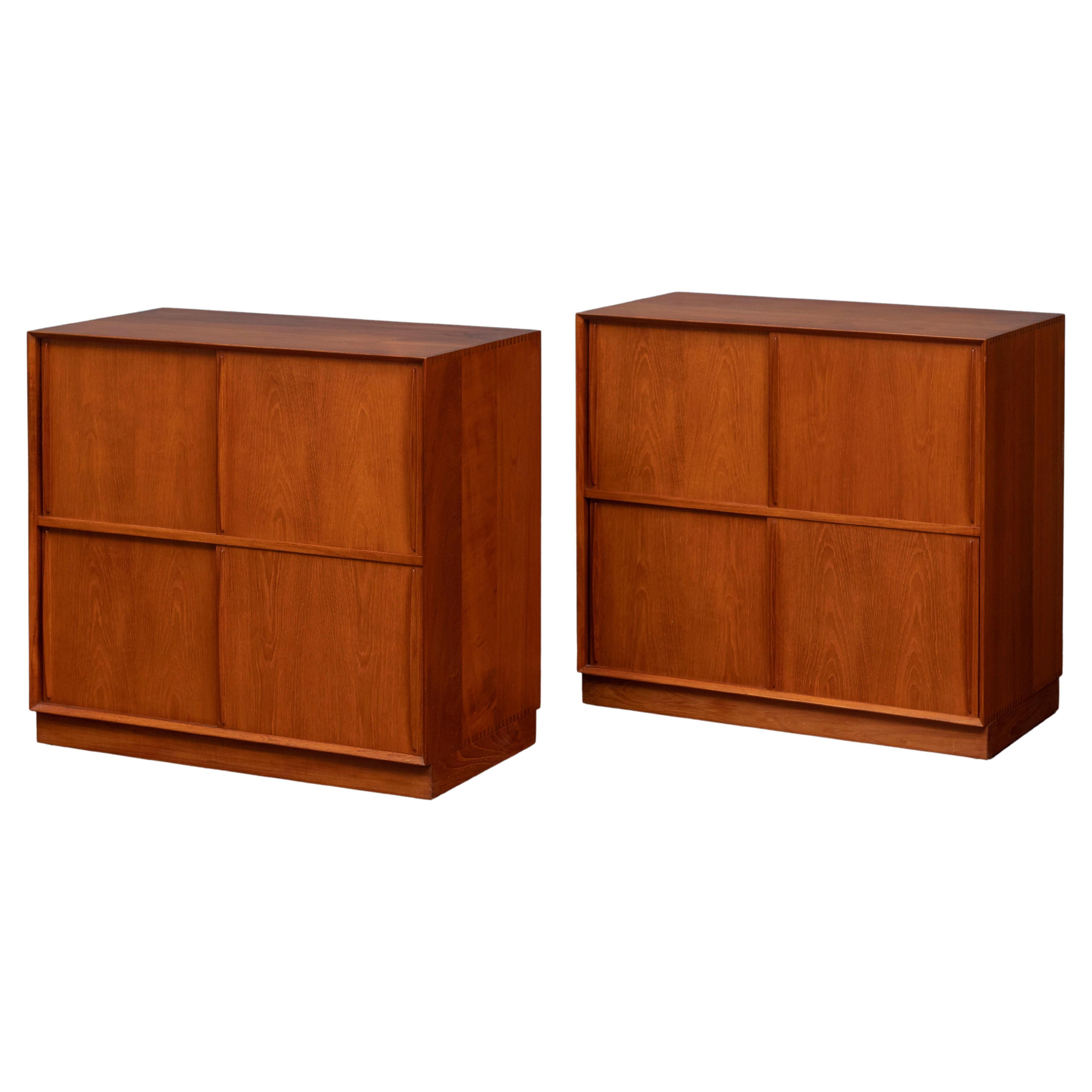 Peter Hvidt & Orla Molgaard-Nielsen Teak Cabinets For Sale