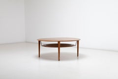 Peter Hvidt & Orla Molgaard-Nielsen Teak Coffee Table for France & Daverkosen
