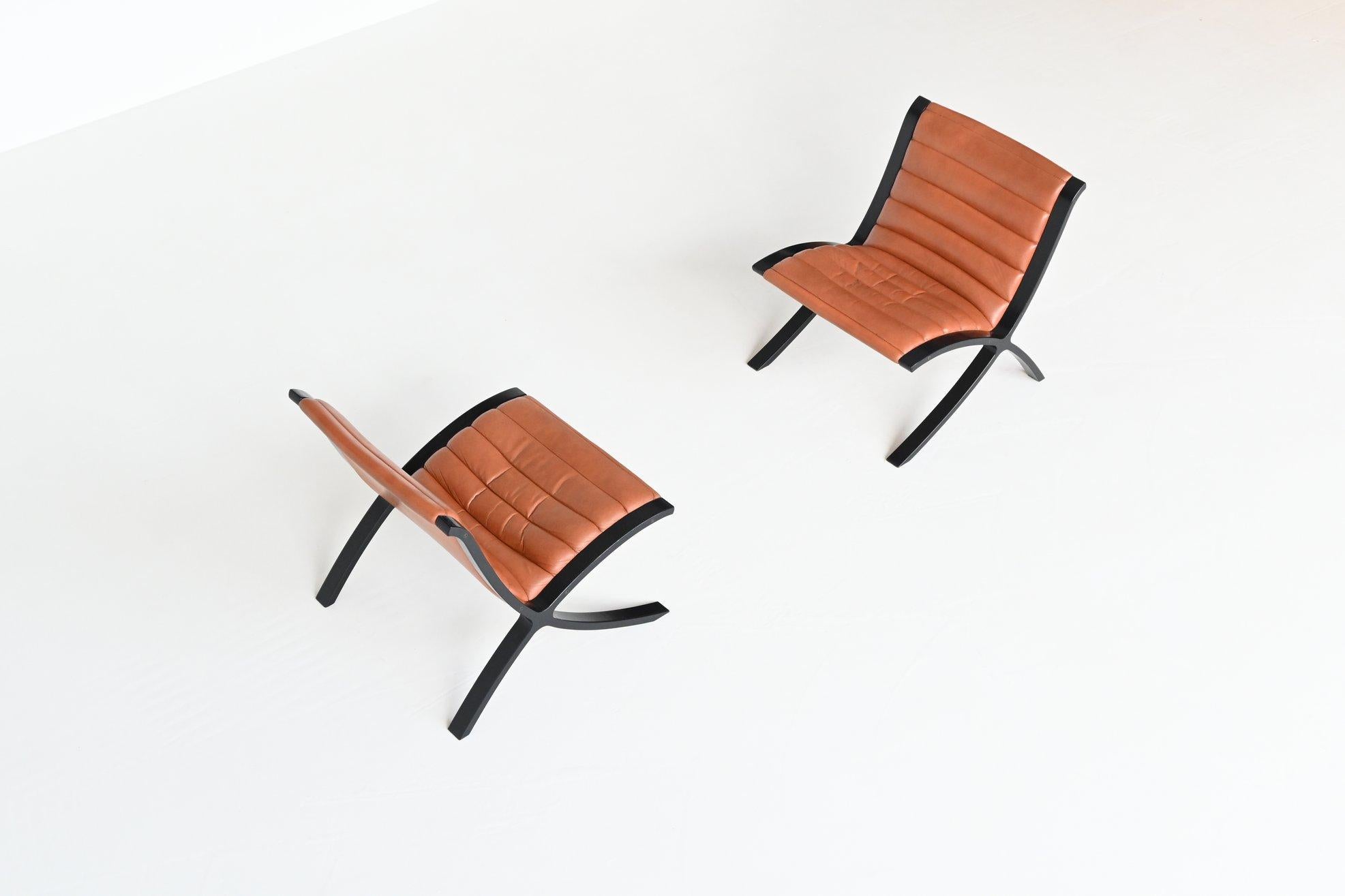X-Stühle von Peter Hvidt & Orla Molgaard-Nielsen Fritz Hansen, Dänemark, 1979 4