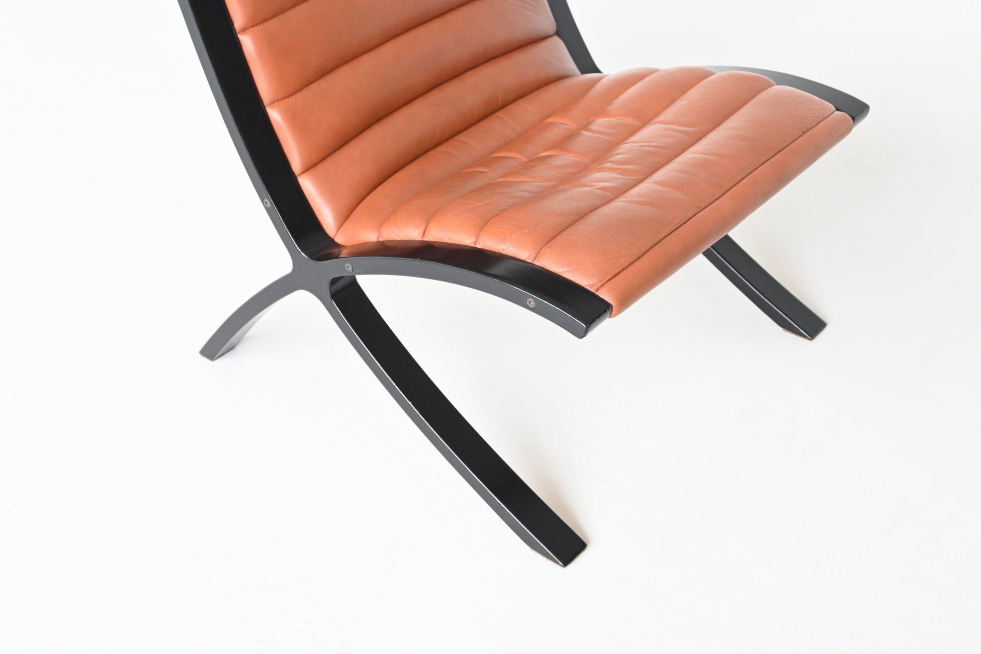 Peter Hvidt & Orla Molgaard-Nielsen X-Chairs Fritz Hansen, Denmark, 1979 9