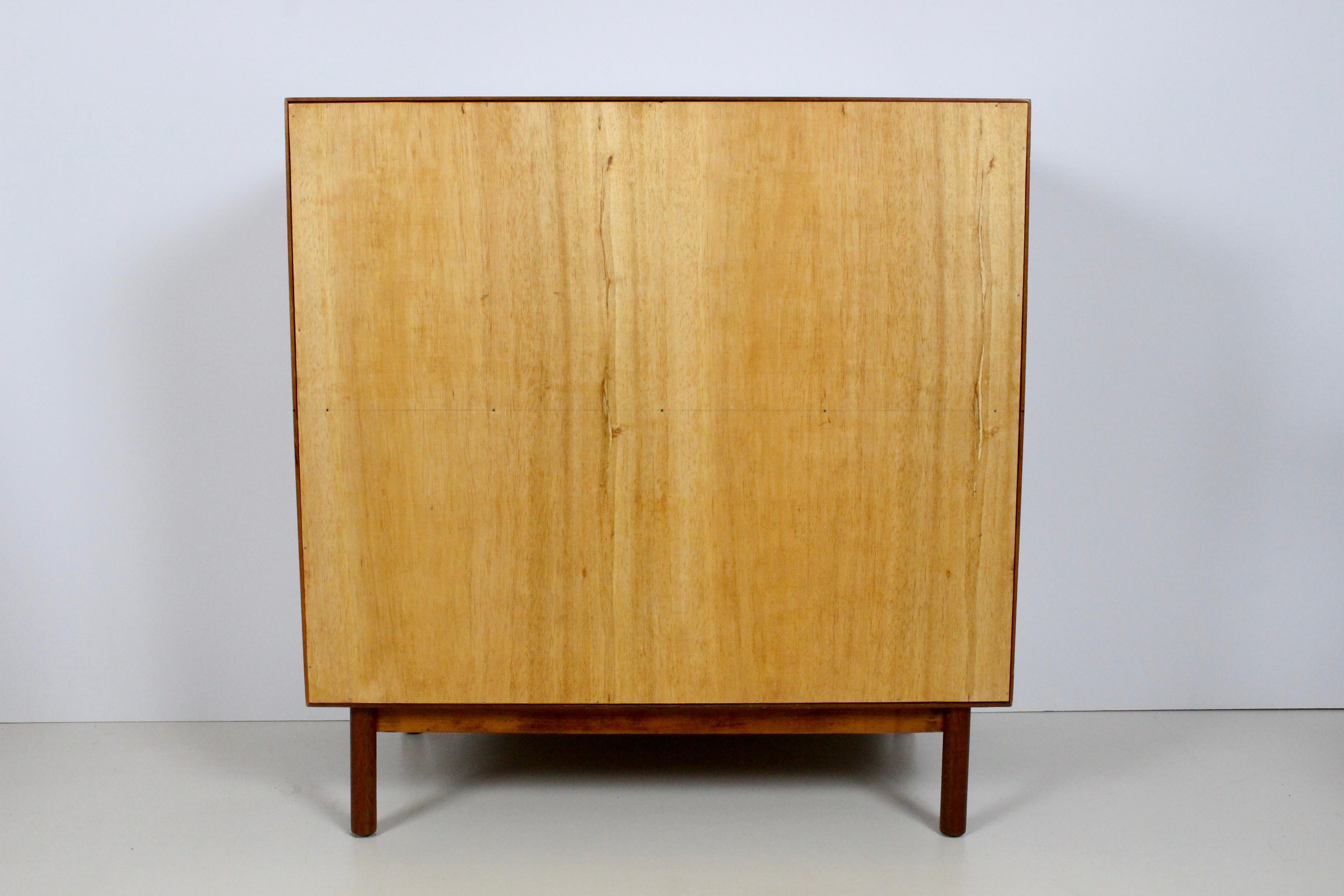 Peter Hvidt & Orla Molgaard Teak Cabinet with Sliding Doors For Sale 12