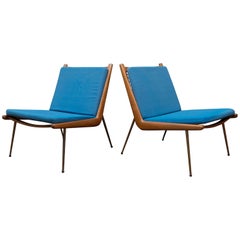 Peter Hvidt & Orla Morgaard Nielsen Bommerang Lounge Chairs