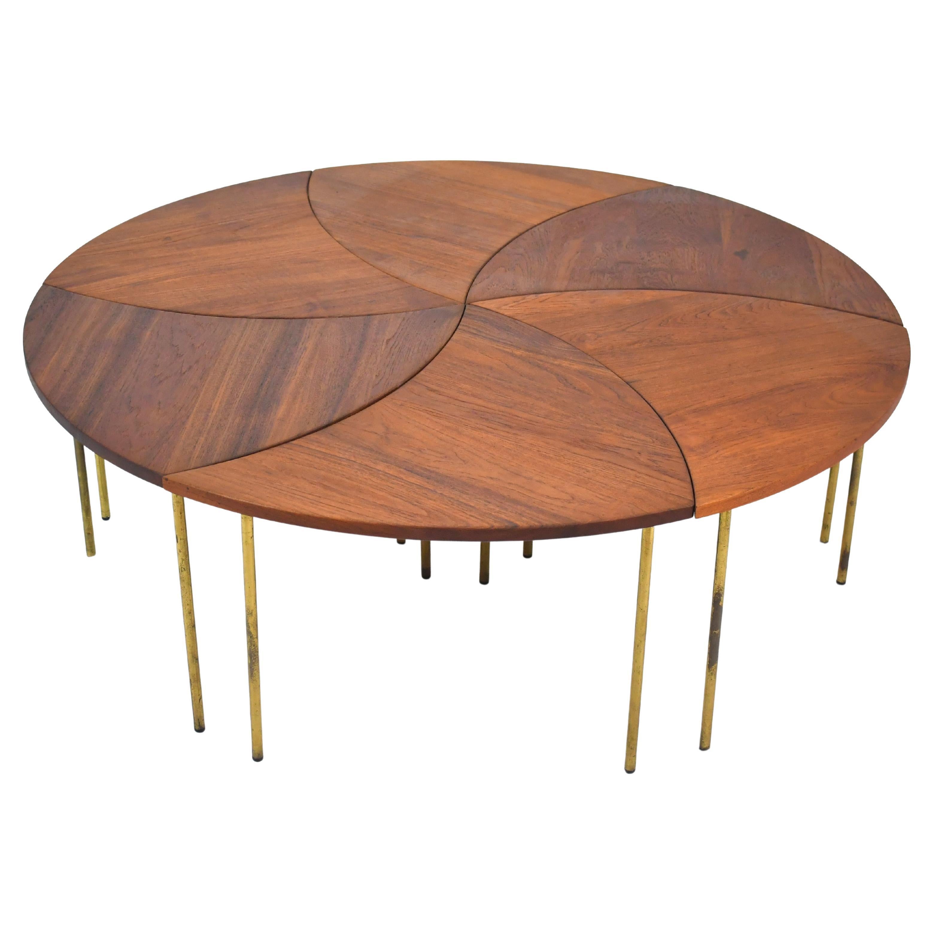 Peter Hvidt "Pinwheel" Coffee Table For Sale