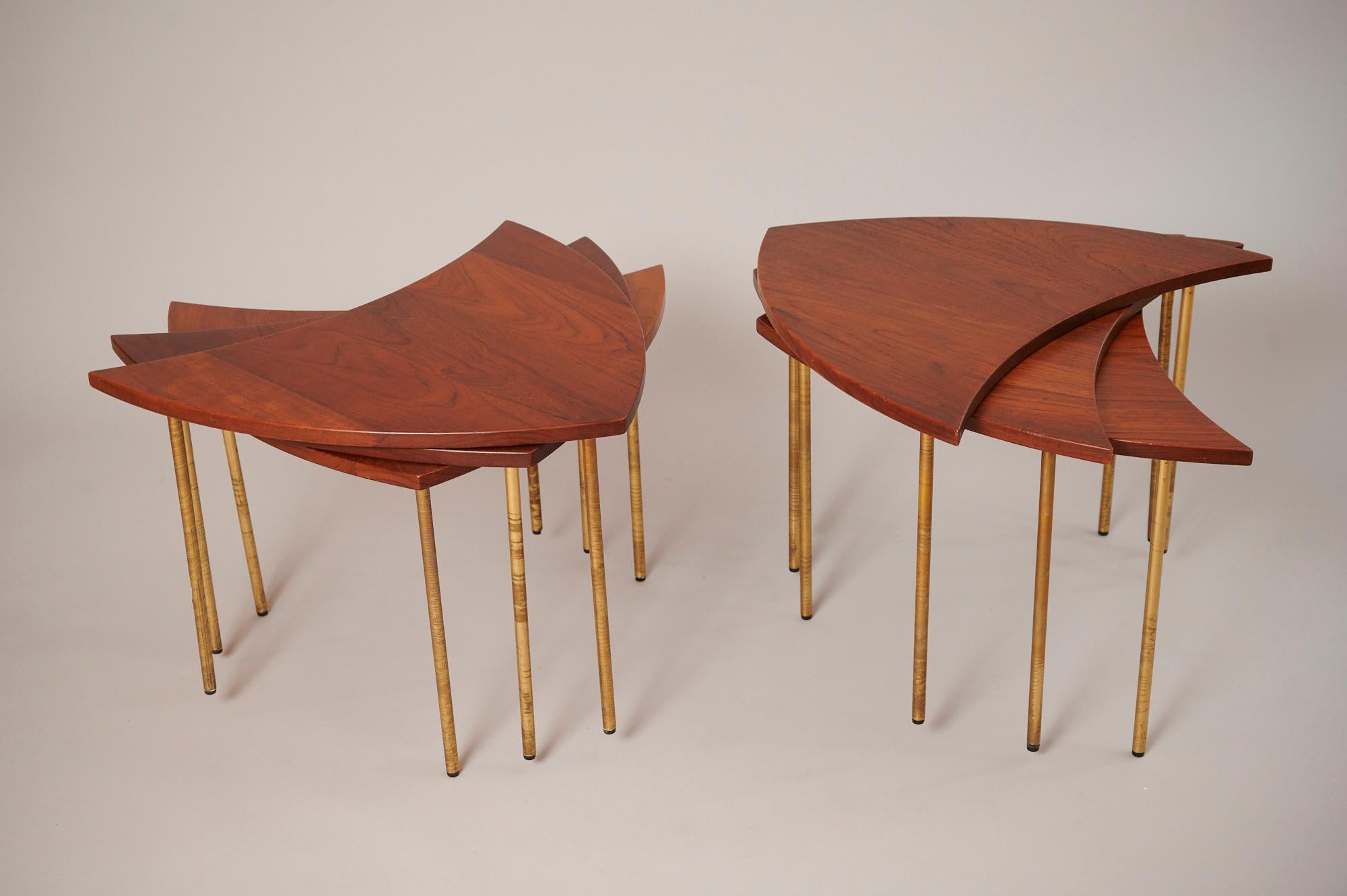 Ottone Peter Hvidt  Tavolo 'Pinwheel'. Danimarca C1953 in vendita