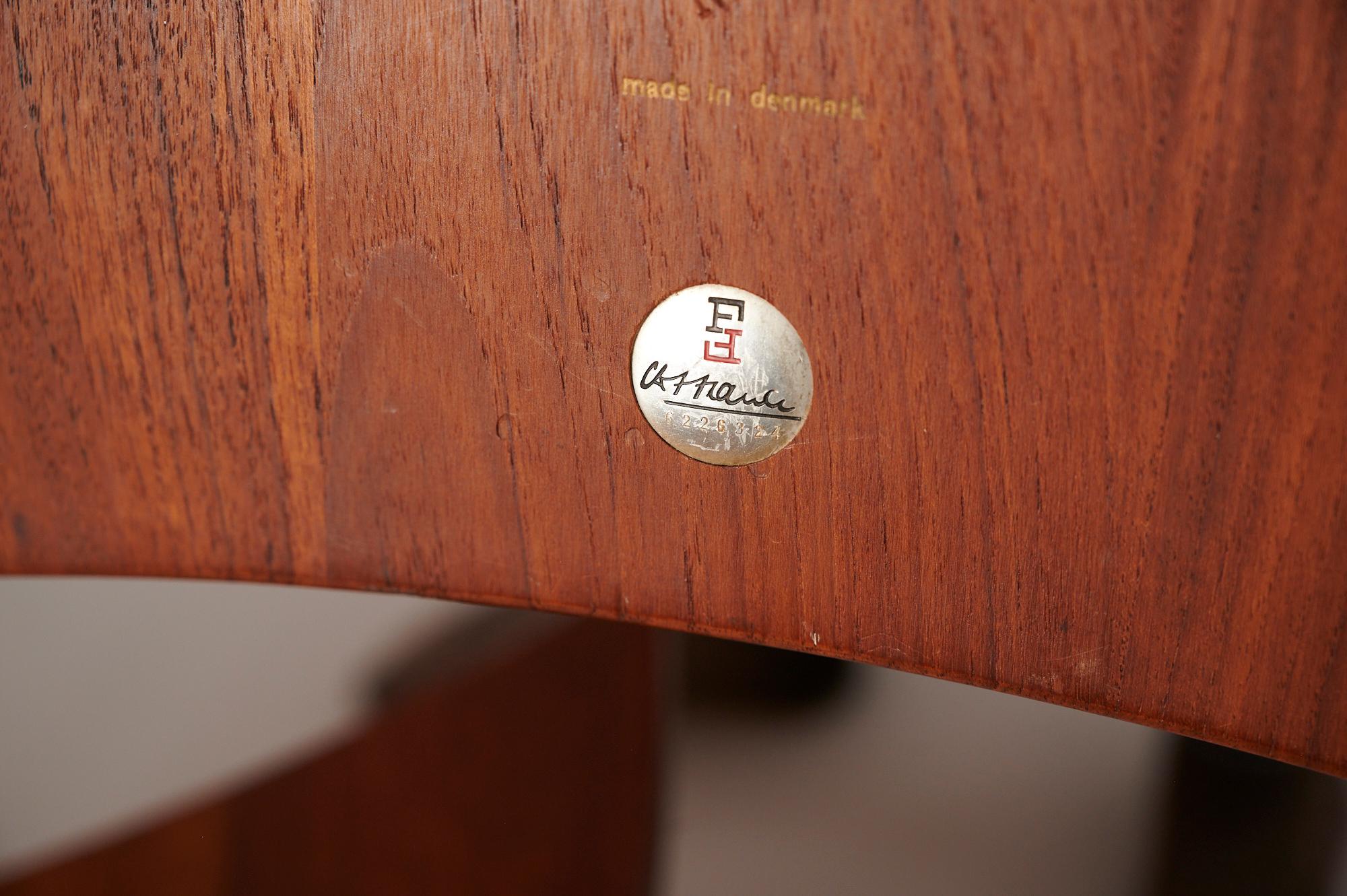 Peter Hvidt  Tavolo 'Pinwheel'. Danimarca C1953 in vendita 1