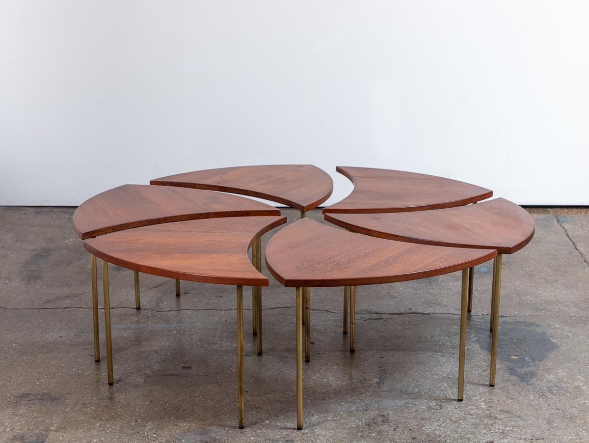 pinwheel coffee table
