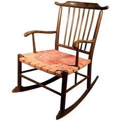 Peter Hvidt Rocking Chair, 1946, Denmark