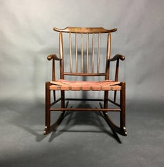 Peter Hvidt Rocking Chair, 1946, Denmark