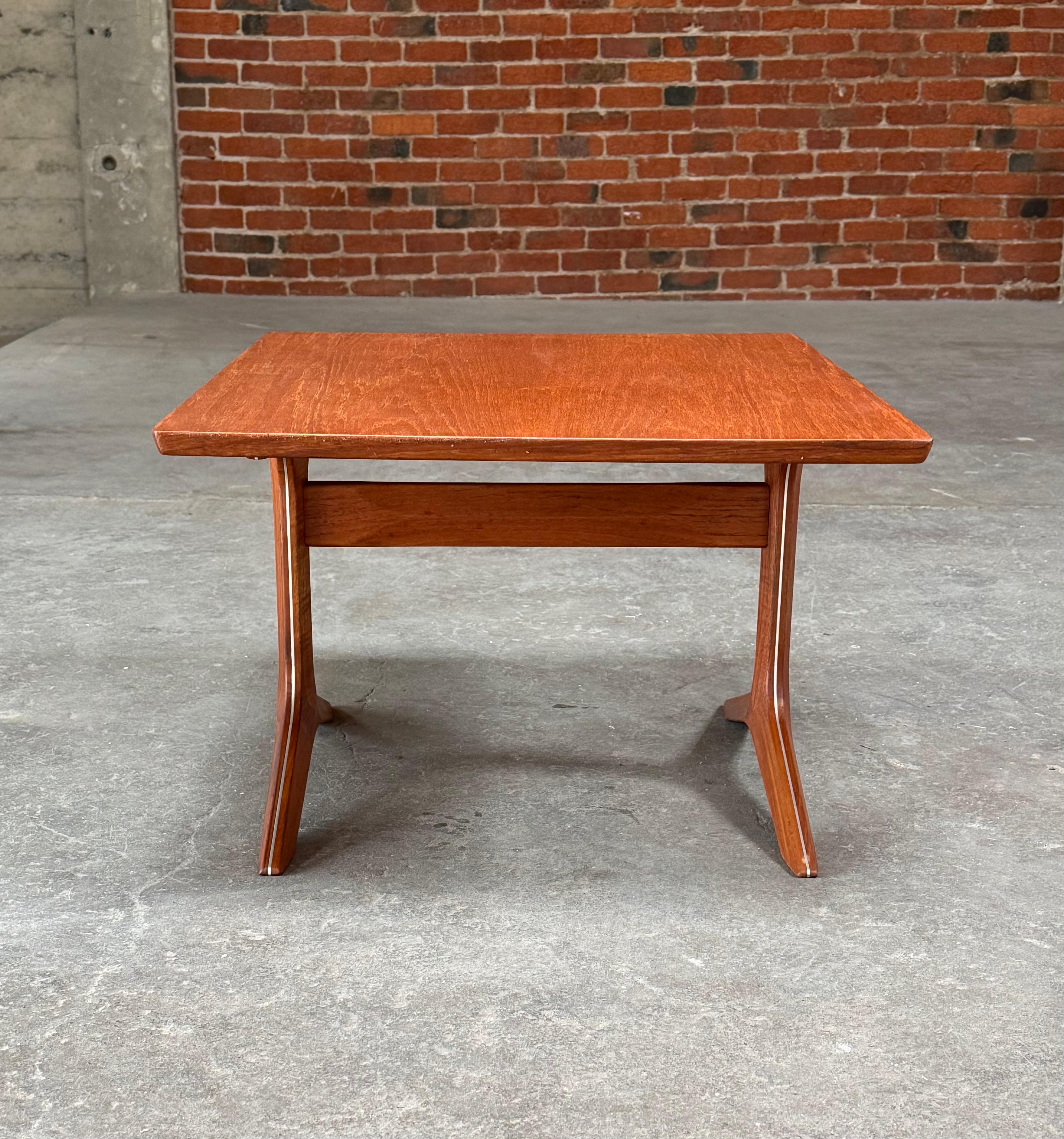 Peter Hvidt Silver Line Side Table France & Son John Stuart Inc. For Sale 2