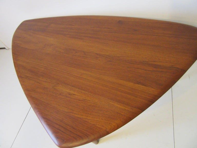 Peter Hvidt Solid Teak Coffee Table at 1stDibs
