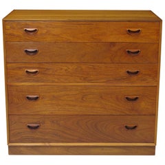 Peter Hvidt Solid Teak Danish Dresser