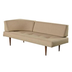 Vintage Peter Hvidt Style Scandinavian Modern Daybed Sofa