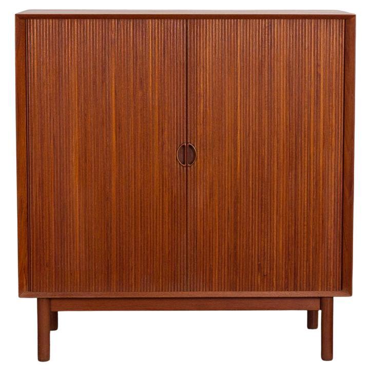 Peter Hvidt Tambour Cabinet For Sale