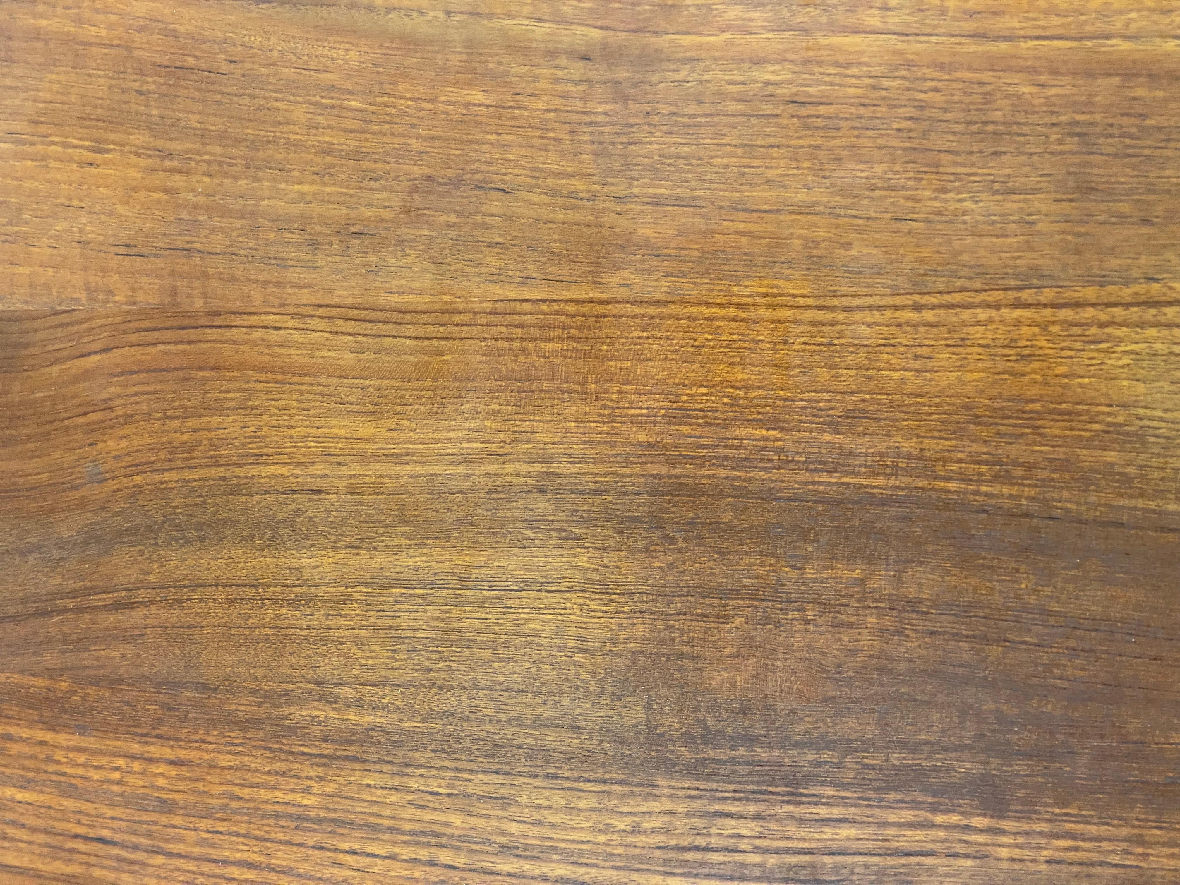 Peter Hvidt Teak and Cane End Tables for France & Son For Sale 5