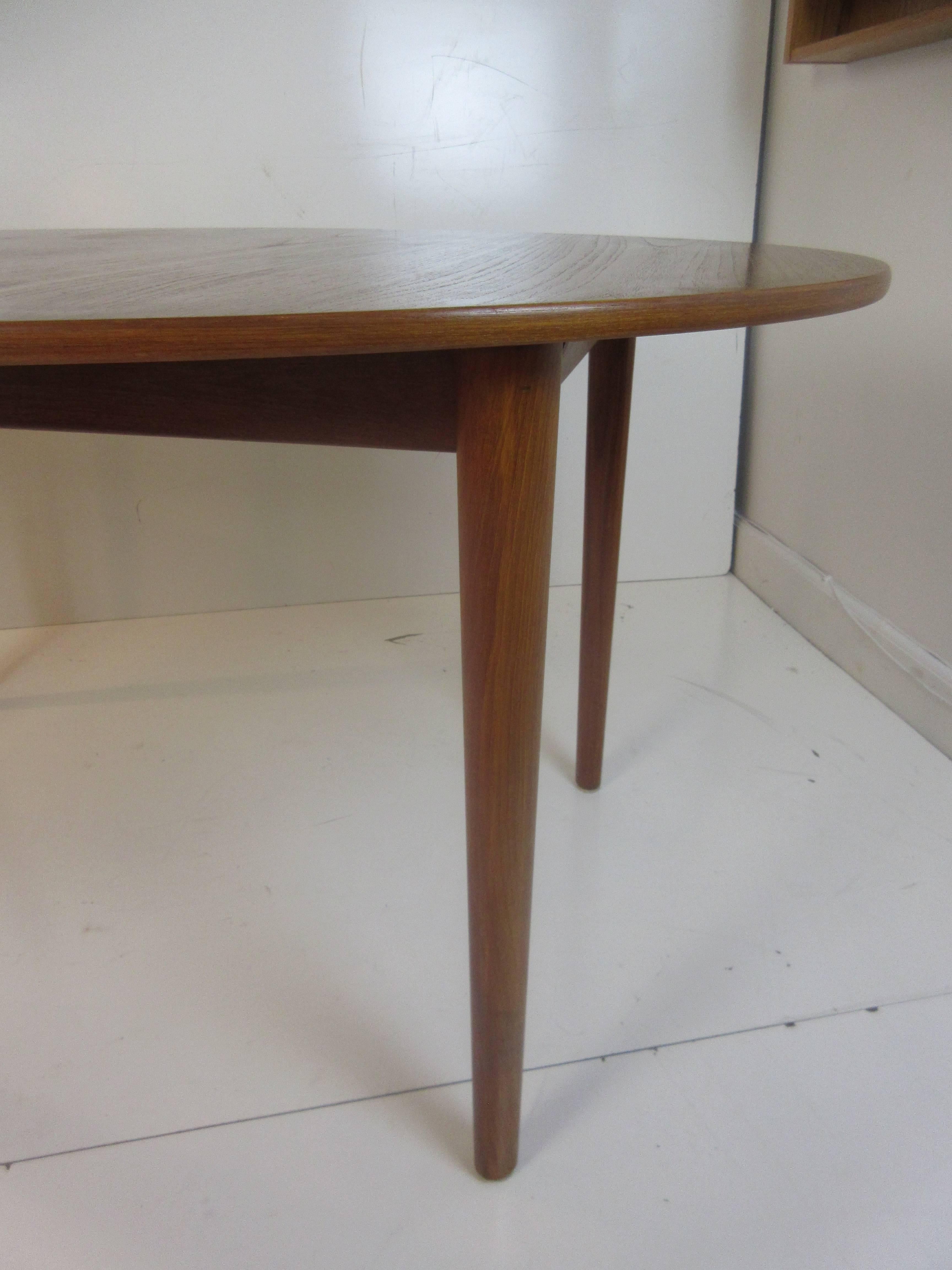 Peter Hvidt Teak Dining Table for John Stuart 1