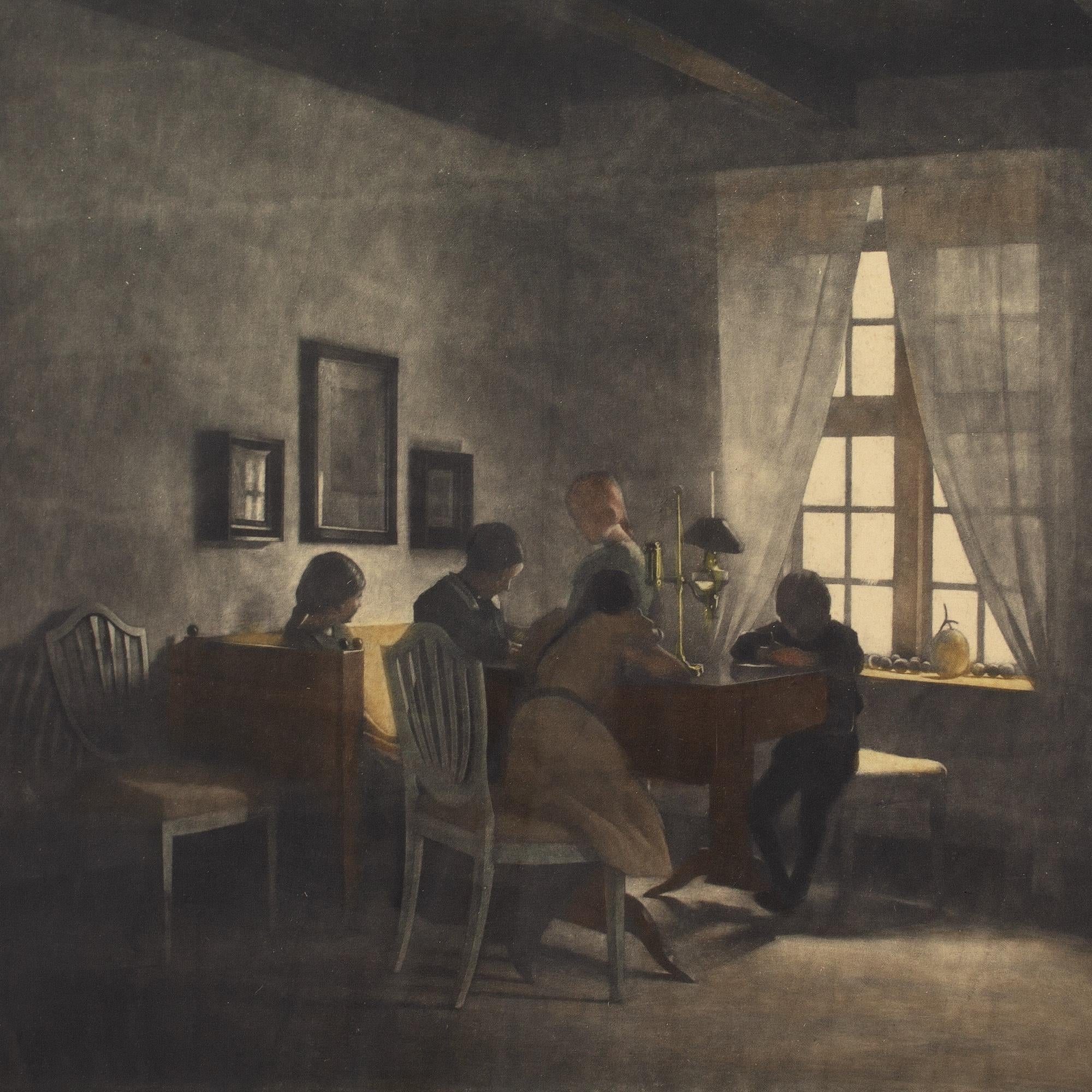 Peter Ilsted Un giorno di pioggia, Mezzatinta 2