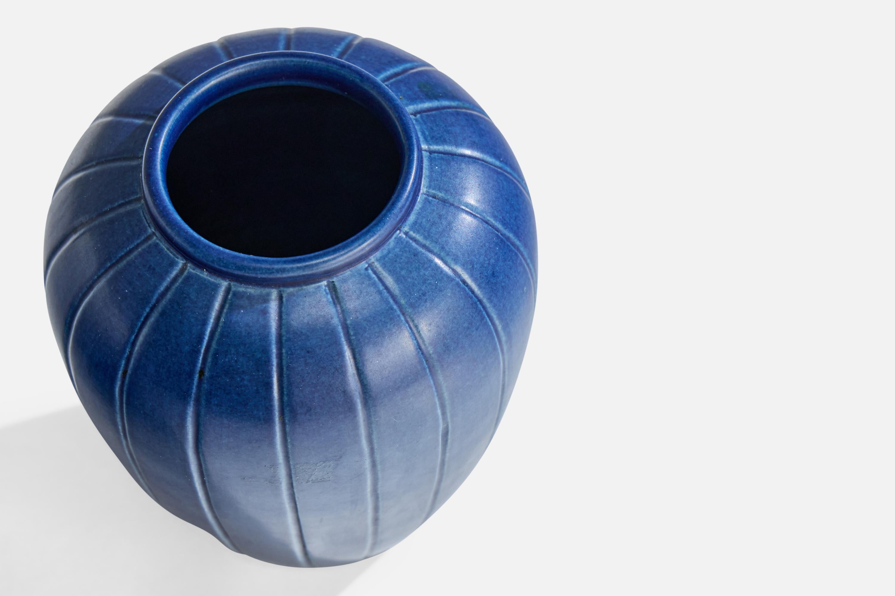 Peter Ipsen Enke, Vase, Keramik, Dänemark, 1940er Jahre (Dänisch) im Angebot