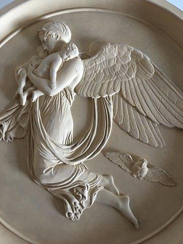 Peter Ipsen Thorvaldsen Plate with Night No 123 392) from 1880's.

Measures 22cm / 8 2/3