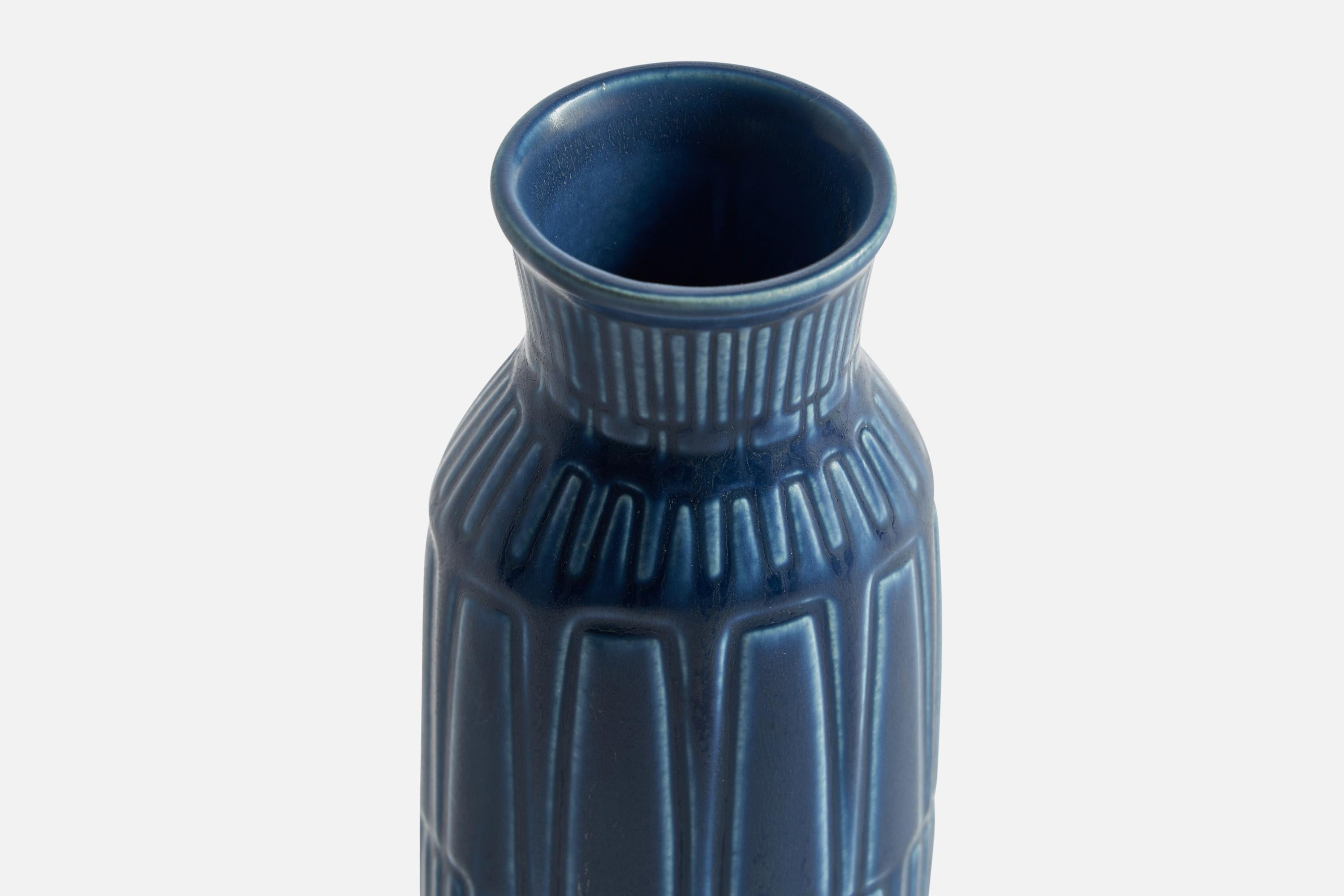 Mid-20th Century Peter Ipsens Enke, Vase, Stoneware, Denmark, 1940s For Sale