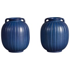 Peter Ipsens Enke, Vases, Stoneware, Denmark, 1940s
