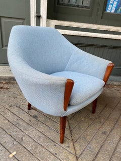 Peter Iverson Langlos Fabrikker for AS Stranda Lounge Chairs with Rosewood Legs