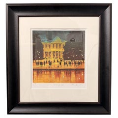 Peter J Rodgers, “Evening by the Lake”, stampa firmata in edizione limitata n. 7/95