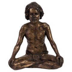 Vintage Peter James Wild (1933-2015) Bronzed Resin Sculpture 