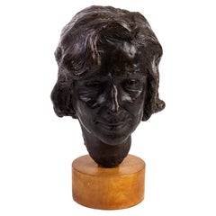 Peter James Wild (1933-2015) Bronzed Resin Sculpture 