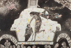 Peter Jaques - 1982 Radierung, High St Circe