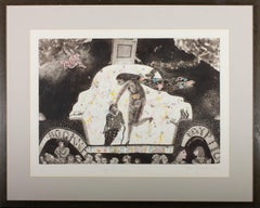 Vintage Peter Jaques - 1982 Etching, High St Circe